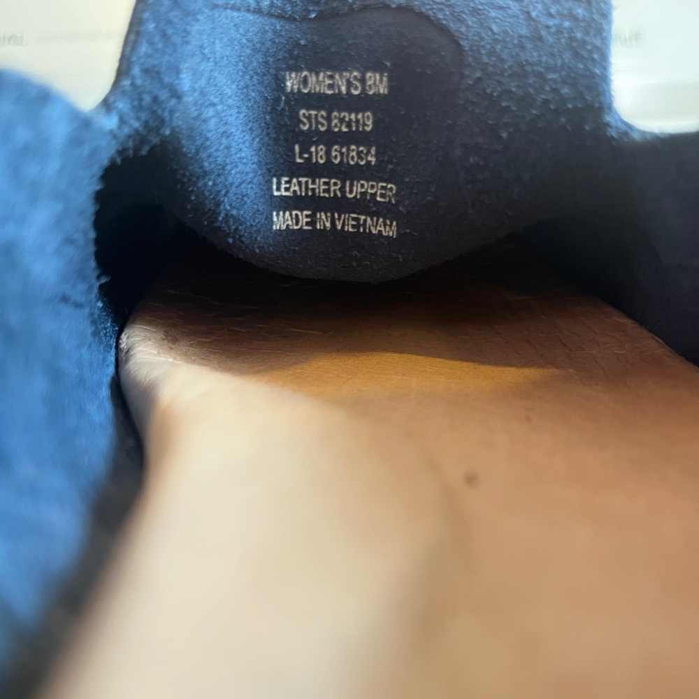 Sperry Dark Blue Slip-On Loafers - Picture 6 of 6